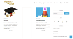Desktop Screenshot of organizeseuevento.com