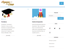 Tablet Screenshot of organizeseuevento.com